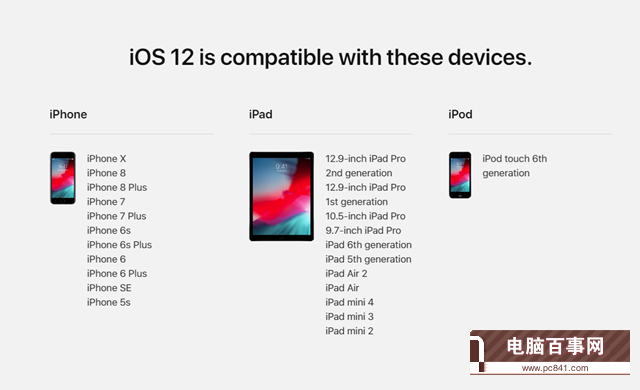 iOS12支持哪些設(shè)備？iOS12支持iPhone4S/5嗎？
