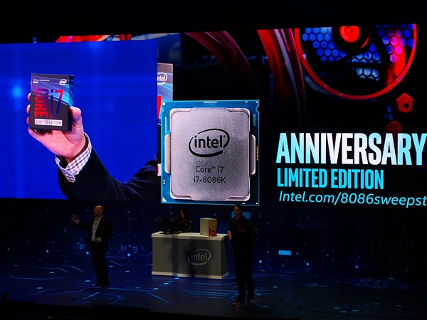 紀念x86誕生40周年 萬元級i7-8086K配GTX1080配置平臺推薦