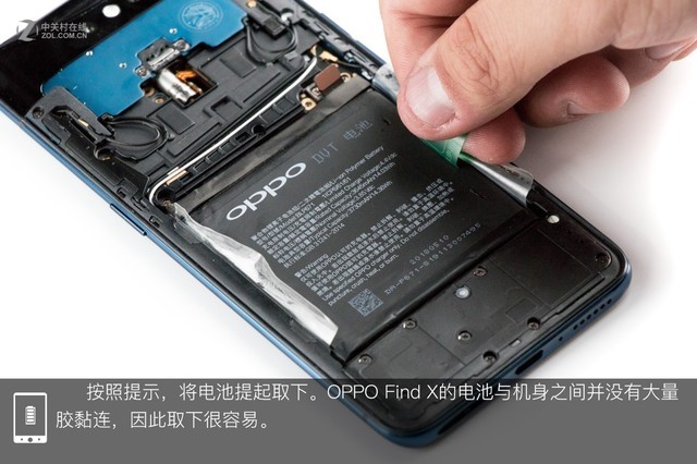 OPPO Find X做工如何 OPPO Find X拆解圖解評測