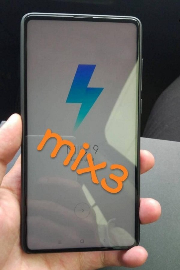 小米MIX3真機諜照曝光：屏占比超95% 比OV更激進？