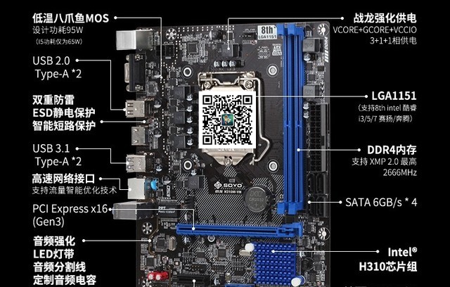H310配什么CPU？H310和H110的區別是什么？