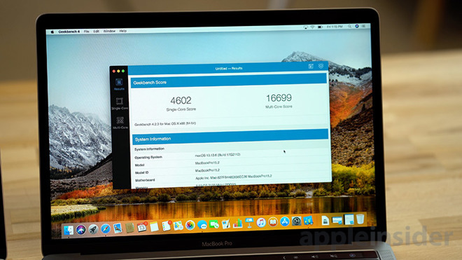 蘋果發布補丁修復2018 MacBook Pro過熱降頻問題