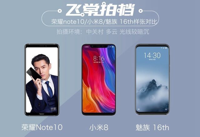 魅族16/小米8/榮耀Note10拍照對比評測 國產旗艦相機對決【圖文】