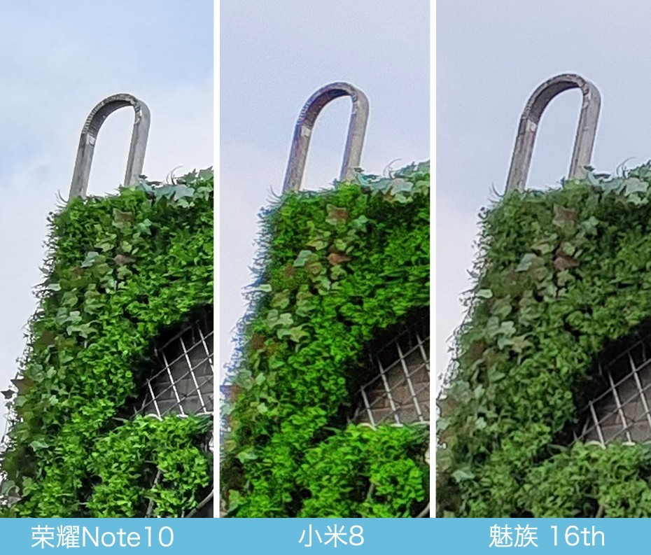 魅族16、小米8、榮耀Note10拍照對比評測 國產旗艦相機對決