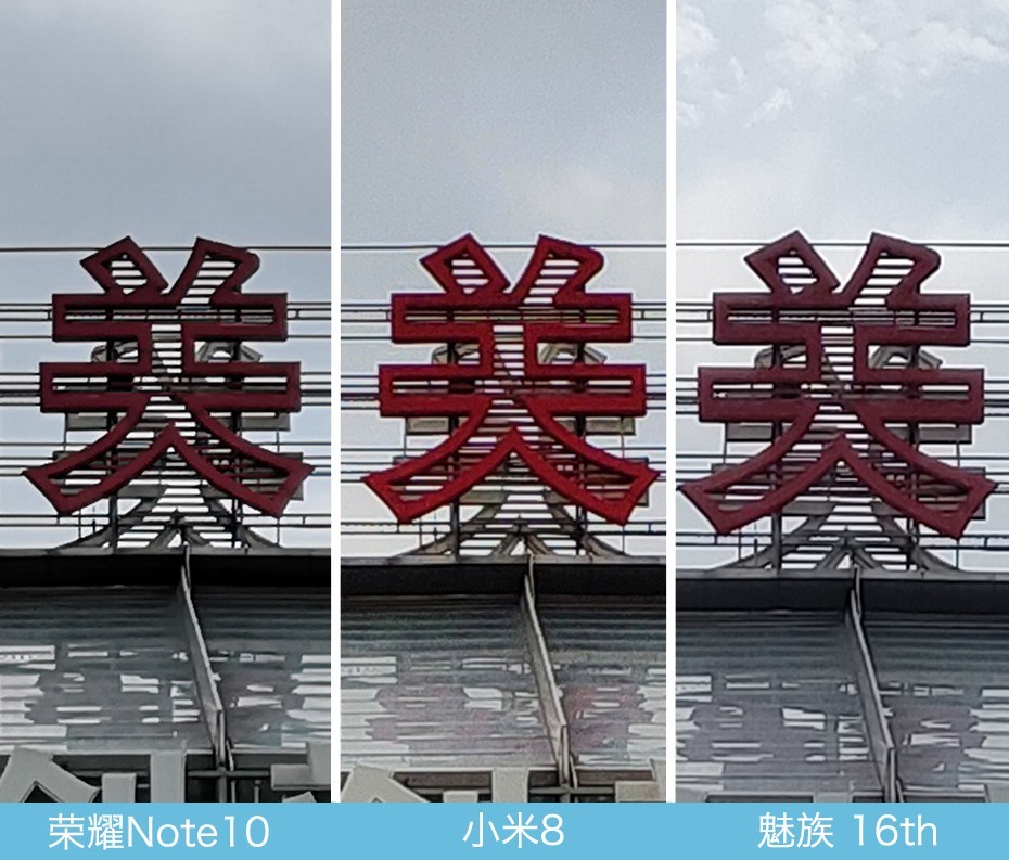魅族16、小米8、榮耀Note10拍照對比評測 國產旗艦相機對決