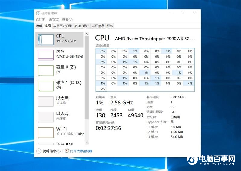 ThreadRipper 2990WX評(píng)測(cè) AMD最牛處理器手撕Intel