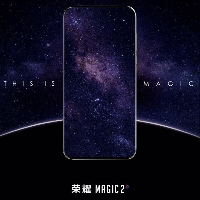 榮耀Magic2驚世登場：近100%全面屏 麒麟980超級快充