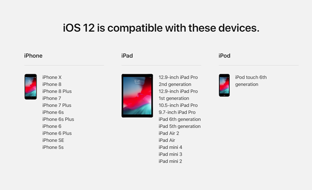 關鍵性問題搶先看：iOS12 GM版更新升級使用全攻略