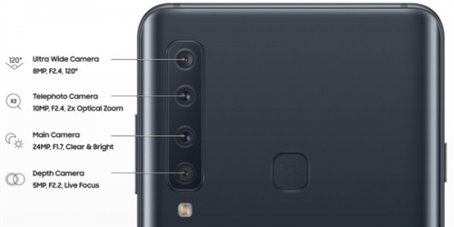 三星Galaxy A9s搭載高通驍龍660+后置四攝 10月24日將亮相西安
