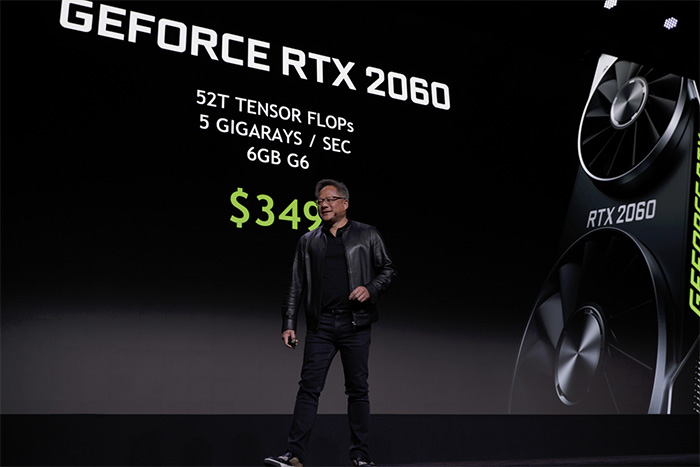 RTX 2060游戲顯卡發布：支持RTX光線追蹤技術 售價349美元！