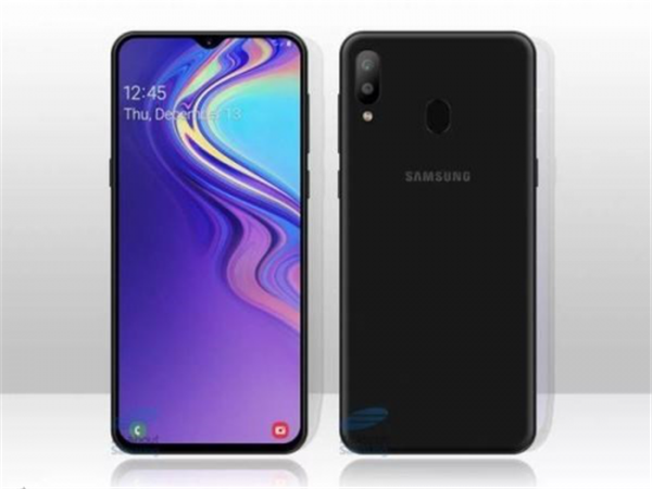 三星新機Galaxy M10曝光：采用6英寸水滴屏、豎排雙攝+背部指紋