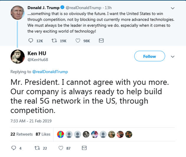 華為已簽超30份5G商用合同 全球發貨4萬5G基站