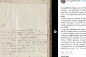 英女王首次發(fā)ins內容是什么？英國女王首次發(fā)ins慶祝她訪問科學博物館