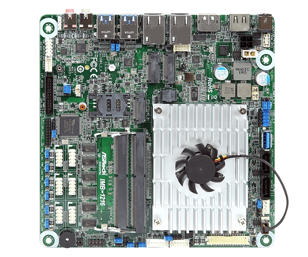 華擎又出妖板：Intel 15W輕薄本CPU走進ITX迷你小板