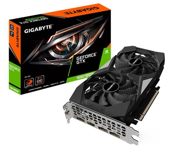 技嘉 GeForce GTX 1660 SUPER OC 風神 6G（GV-N166SOC-6GD）
