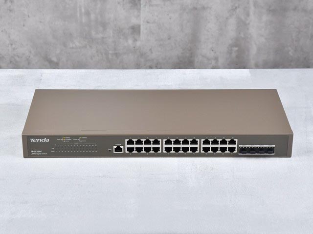 騰達TEG5328F交換機評測 