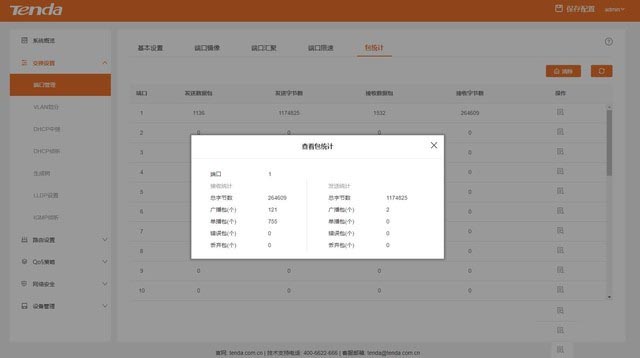 騰達TEG5328F交換機評測 